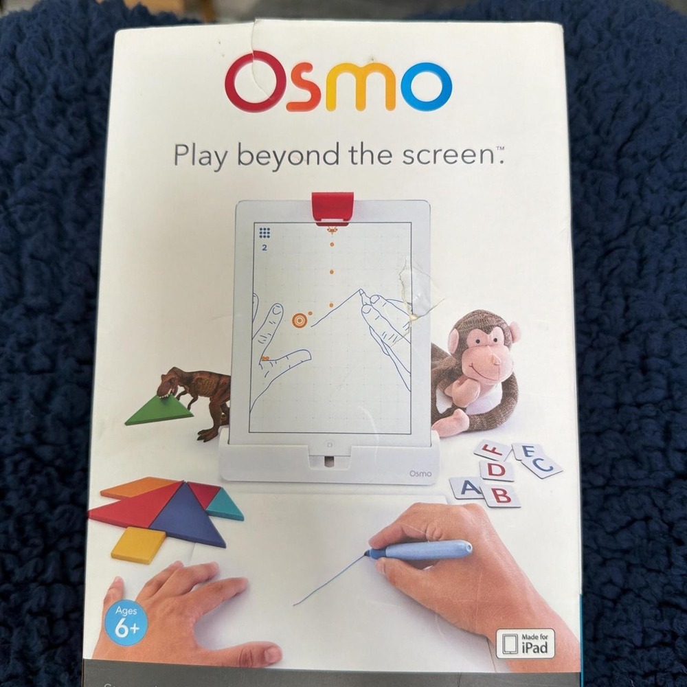 learning educational shapes word play drawing age kids Osmo, Starter Kit system